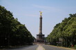 The Victory Column and Tiergarten in Berlin, Germany