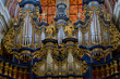 Schöne, alte Orgel in Święta Lipka, Polen