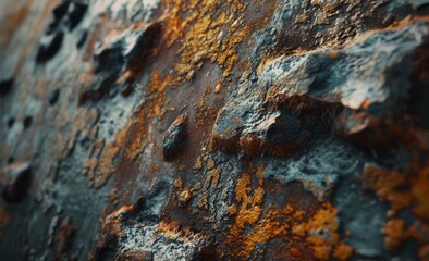 Wall Mural - old rusty metal surface,