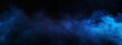 Smoke blue magic ground light cloud floor dark effect black background halloween night. Blue abstract magic mystery smoke aura fog overlay steam water spooky neon line air purple wave smoky