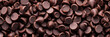 closeup chocolate chips