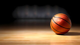 Fototapeta Sport - Basketball background, the charm and magic of basketball