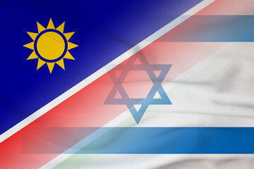 Namibia and Israel state flag international relations ISR NAM