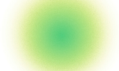 Sticker - blurred green grainy gradient texture, radial gradient grainy noise effect