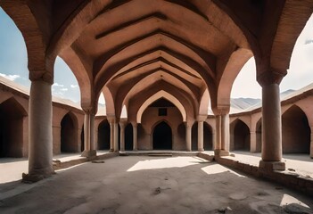 Wall Mural - arches of the cathedral of st john the baptist