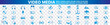 © yukipon00 - Video line icon set. camera, movie, video, music, cinema, audio, play, pause, media, content, live, production, player, collection vector