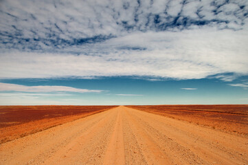 travelling the sturt stony desert, south australia, australia