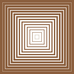Wall Mural - abstract seamless repeatable brown rectangle blend line.