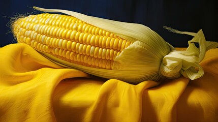 Wall Mural - kernel corn cob