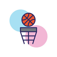 Sticker - Sports and Games Illustration