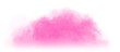 pink smoke effect for decoration and covering on the transparent background