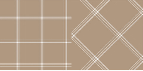 Wall Mural - Vector checkered pattern or plaid pattern . Tartan, textured seamless twill for flannel shirts, duvet covers, other autumn winter textile mills. Vector Format