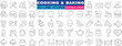 © Arafat - Cooking, Baking Line Icons, Editable Stroke. for culinary arts, food preparation tools, ingredients. Perfect for web design, apps