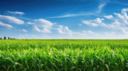 Wall Mural - farming farmers corn field