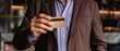 Businessman Presenting Credit Card for Payment