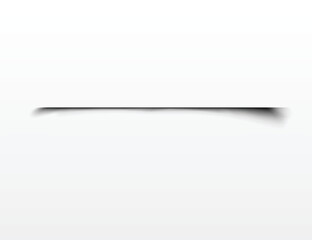 Wall Mural - shadow effect. realistic blurred edges shadow of isolated template. rectangular val drop shadow for 