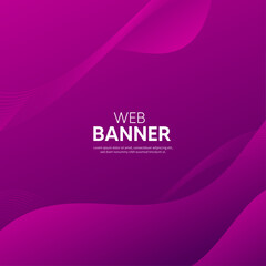 Poster - Abstract background with lines, Pink background