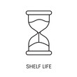 © GrandDesign - Expiration date line icon in vector with editable stroke for packaging