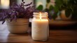 © PikePicture - rustic mason jar candle
