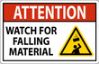 © Seetwo - Attention Sign, Watch For Falling Material