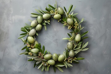 Easter wreath