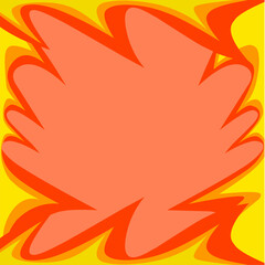 Wall Mural - fire pattern illustration