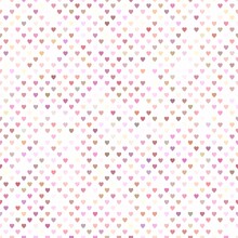 Seamless Pink Heart Pattern Background Design