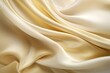 Beautiful wedding banner. Luxurious gold fabric with gentle creases and folds. Generative AI