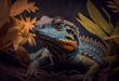 european reptiles and amphibians. Generative AI