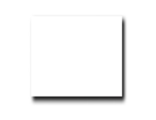 Fototapete - Realistic rectangle shadow and shadow effect. Poster, flyer, business card, banner shadow. PNG shadow isolated on transparent background. 