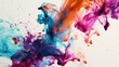 Fluid and untamed the ink blot spread captures the freespirited nature of creativity as it unfurls across the canvas.
