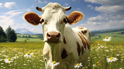 Wall Mural - animal cow picture This cow