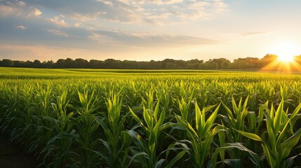 Wall Mural - crop ohio corn