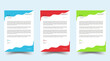 © MDMursalin - Corporate and Business Latter Head Template A4 size and unique shape colorful work theme style design abstract creative letterhead design modern design template for latter had design