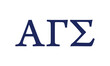 Alpha Kappa Lambda greek letter, ΑΚΛ greek letters, ΑΚΛ
