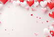 © Piotr - Assorted Red and White Hearts on White Background