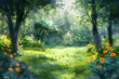 © Karl Mathew - morning in the forest