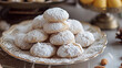Kourabiedes - Greek Almond Cookies Delight Photo