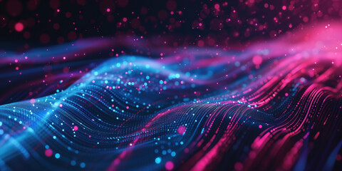 data stream concept abstract background