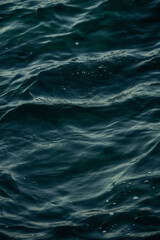 Wall Mural - Blue ocean sea texture photo print 