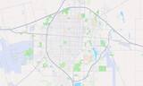 Fototapeta Mapy - Abilene Texas Map, Detailed Map of Abilene Texas