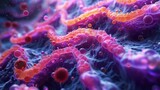 Fototapeta  - Insights into Gut Bacteria: Impact on Immunity and Chronic Diseases