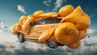 Advanced airbag systems for safety, solid color background