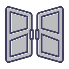 Sticker - Door Vector Icon