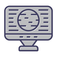 Sticker - Research Vector Icon