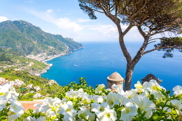 Wall Mural - Villa Rufolo, Amalfi Coast, Ravello, Italy.