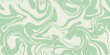 © Sunny March - Green marble acrylic seamless pattern, wave texture, watercolor marble background.