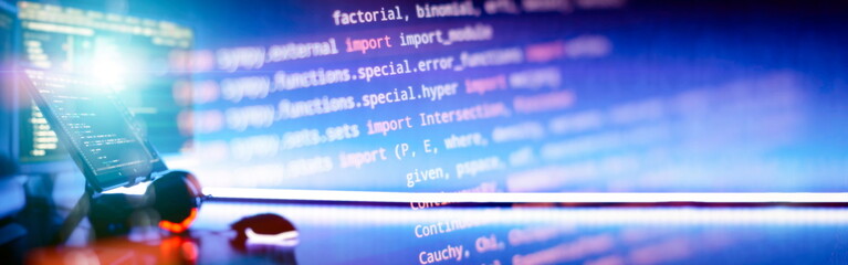 professional development programmer working background. coding technologies working in software comp