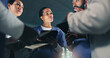 © peopleimages.com - Doctor, team and meeting at night in planning, surgery or project deadline together at the hospital. Group of medical or healthcare professionals working late in teamwork discussion or plan at clinic