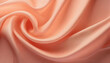 Tło tkanina w kolorze peach fuzz, dekoracja generative ai